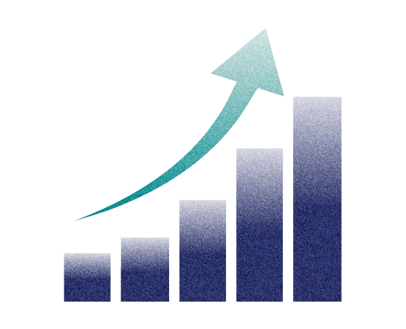 画像：10年で売上高