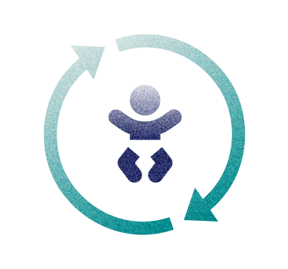 画像：育休復帰率