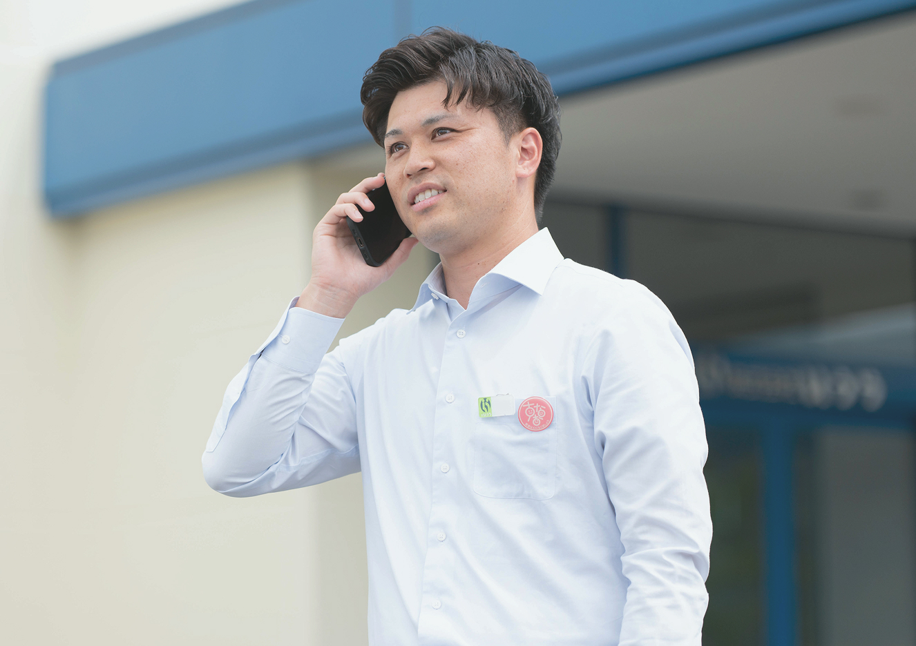 画像：福祉機器でお客様を笑顔に